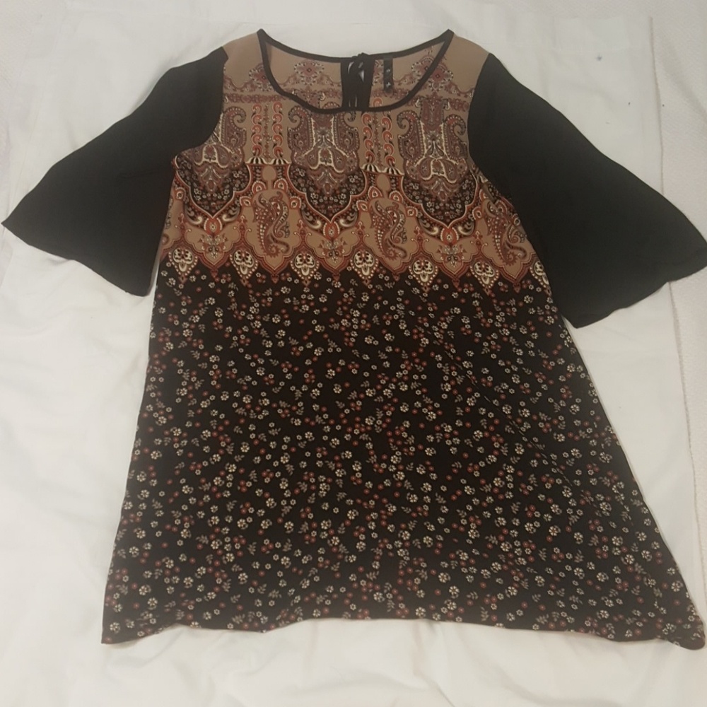 3/4 sleeve tunic
